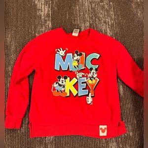 Disney, Mickey, sweatshirt size medium